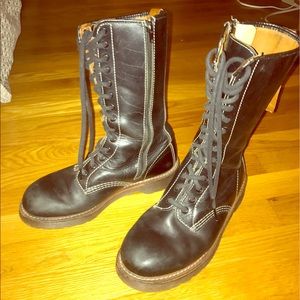 Mid calf doc martins