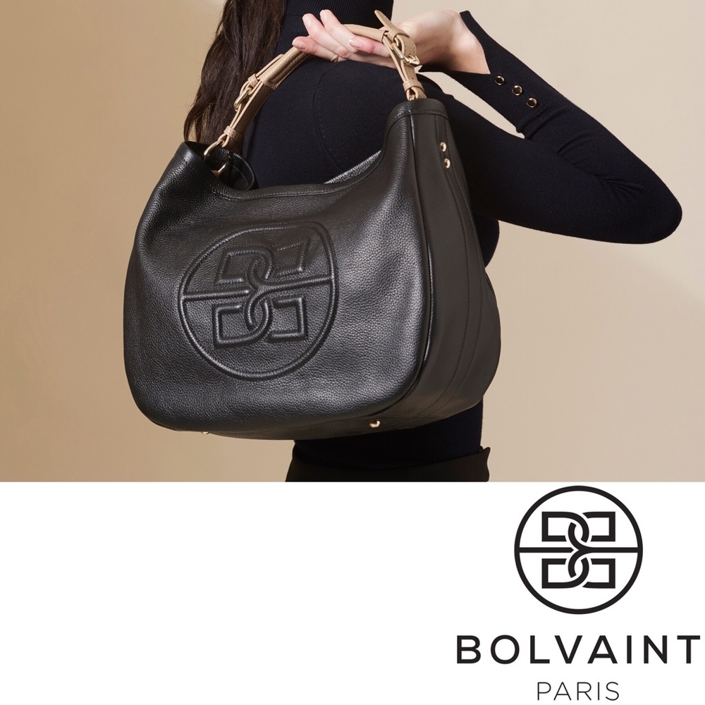 Bolvaint Paris René Noir Motif Purse