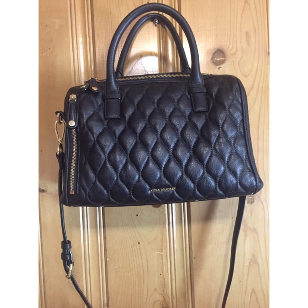 Quilted Marlo satchel by Vera Bradley