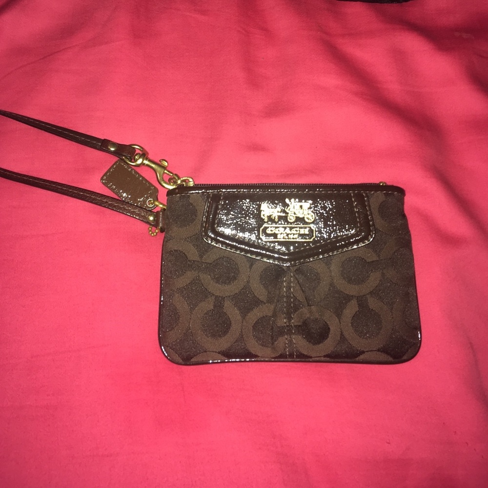 Coach wristlet