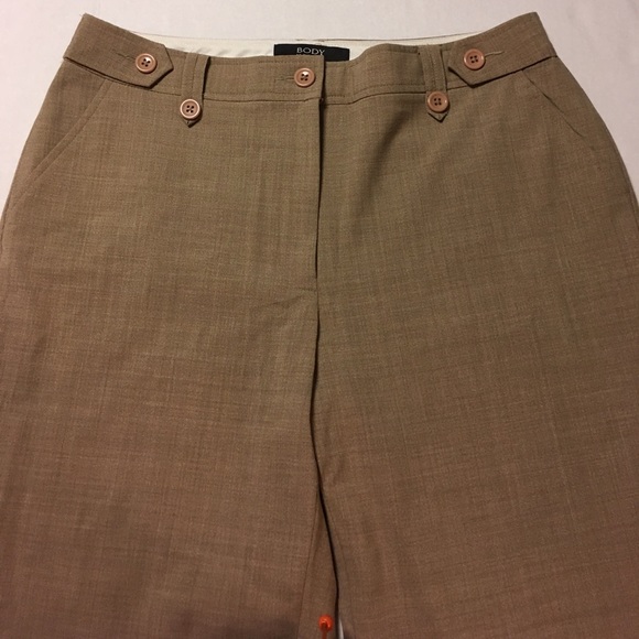 Body by Victoria Tan cuffed dress trousers Sz 12 - Picture 2 of 5