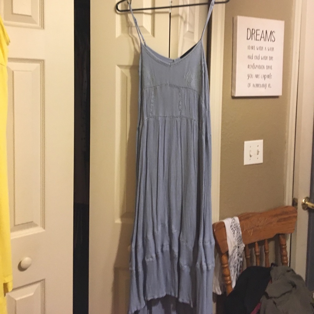 Periwinkle blue dress