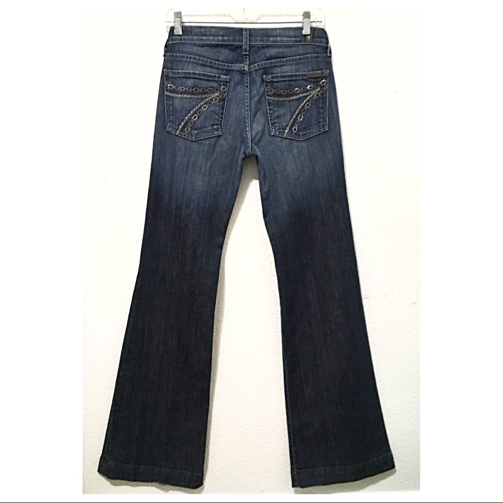 CCO💲⬇️Vintage Dojo Jeans w/ Swarovski Crystals - Picture 6 of 8