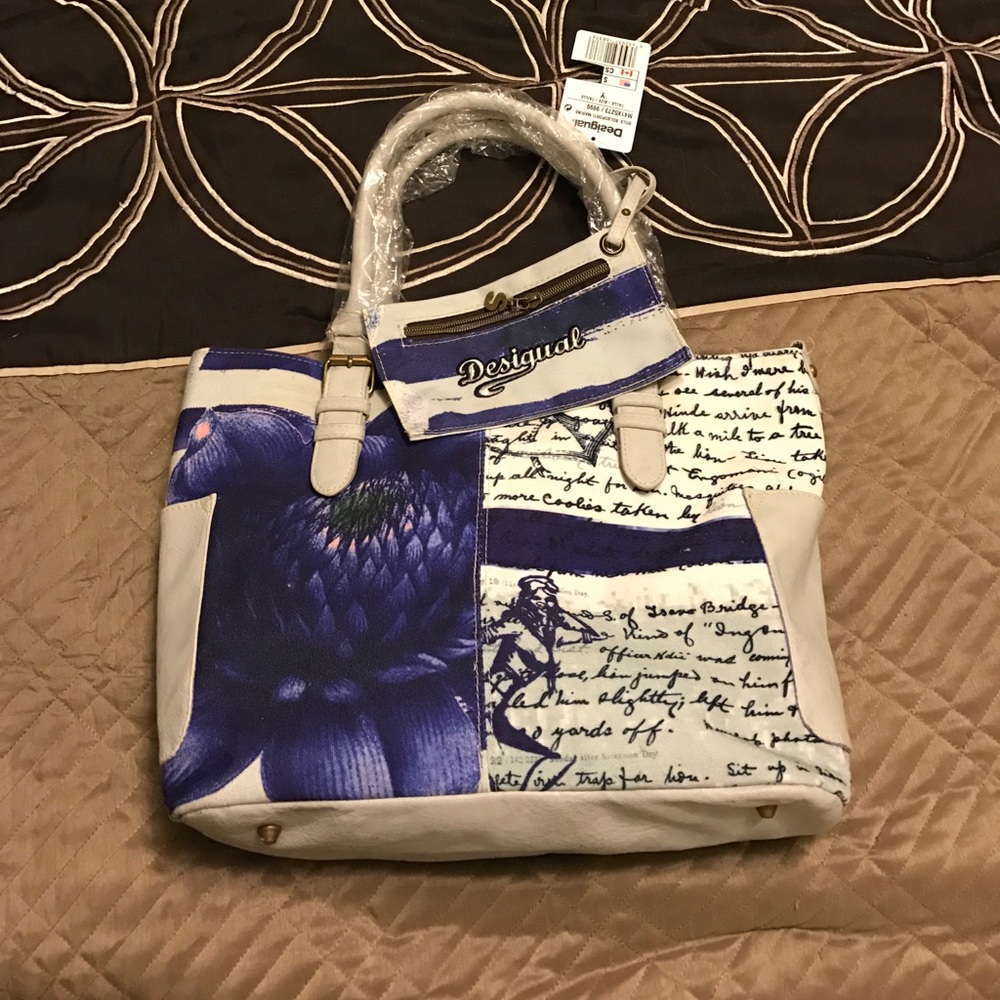 NWT Desigual Tote Bag