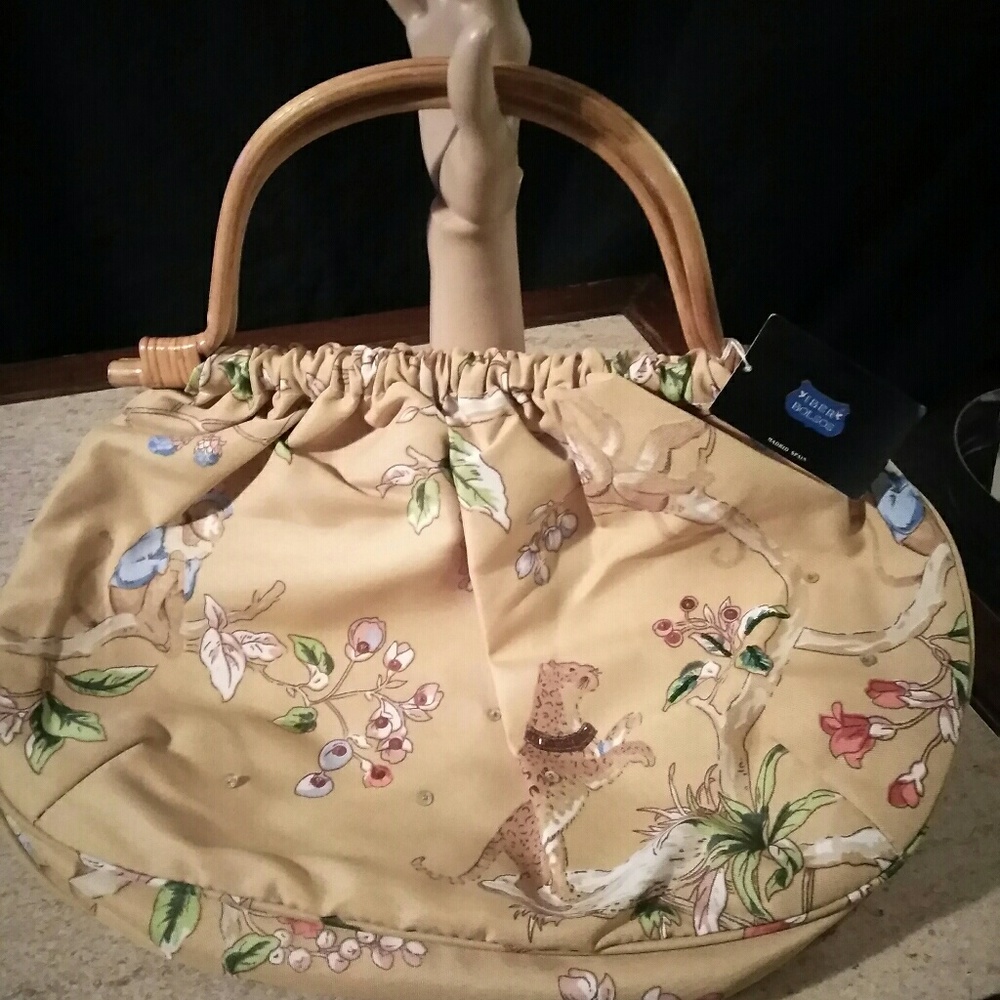 Iber Bolos Bambo Clutch bag