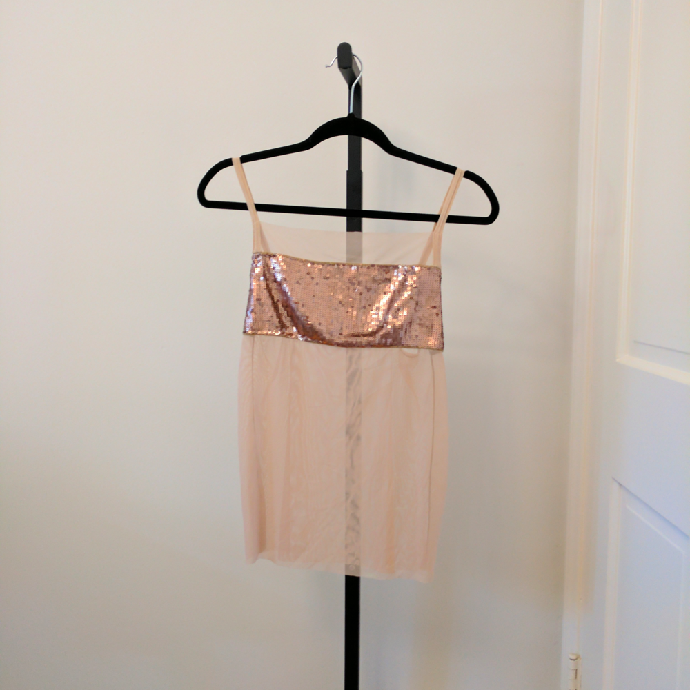 VPL Sequin Sheer Camisole
