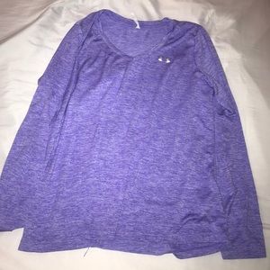Under Armour Purple Tech Tee