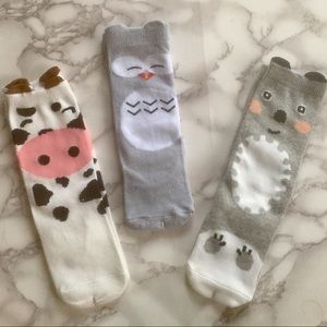 3 pairs baby socks