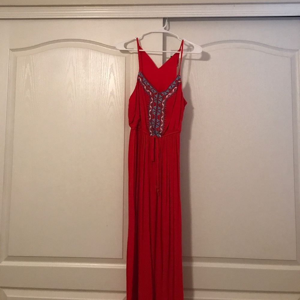 Red Maxi Dress