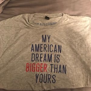 Gray "American Dream" shirt