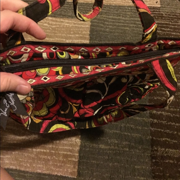Red and brown Vera Bradley bag - Picture 3 of 4
