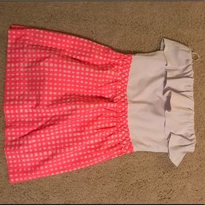 Lilly Pulitzer strapless dress