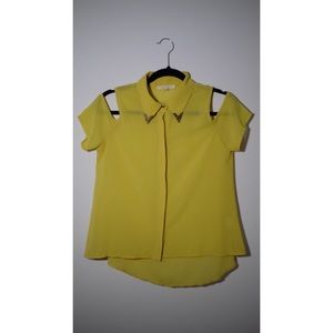 English Rose Yellow Blouse