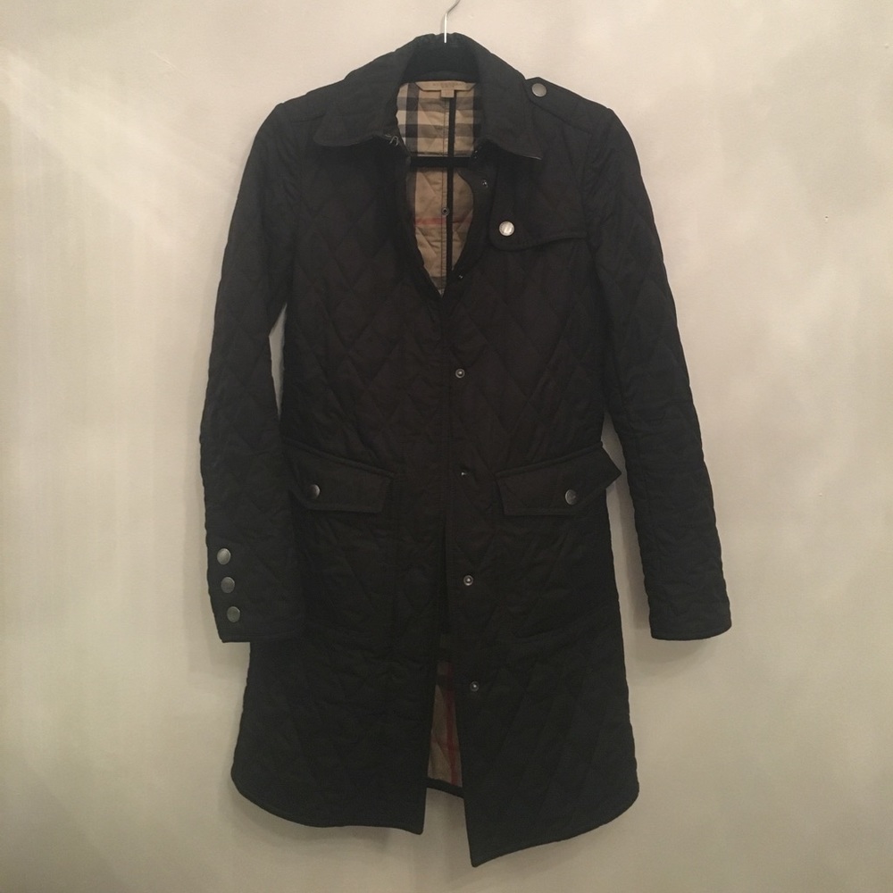 Burberry Brit quilted coat