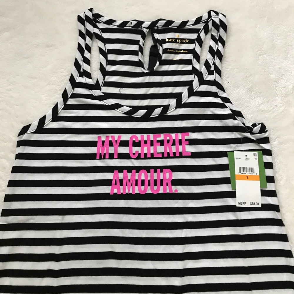 NWT Kate Spade My Cherie Amour chemise - Picture 5 of 7