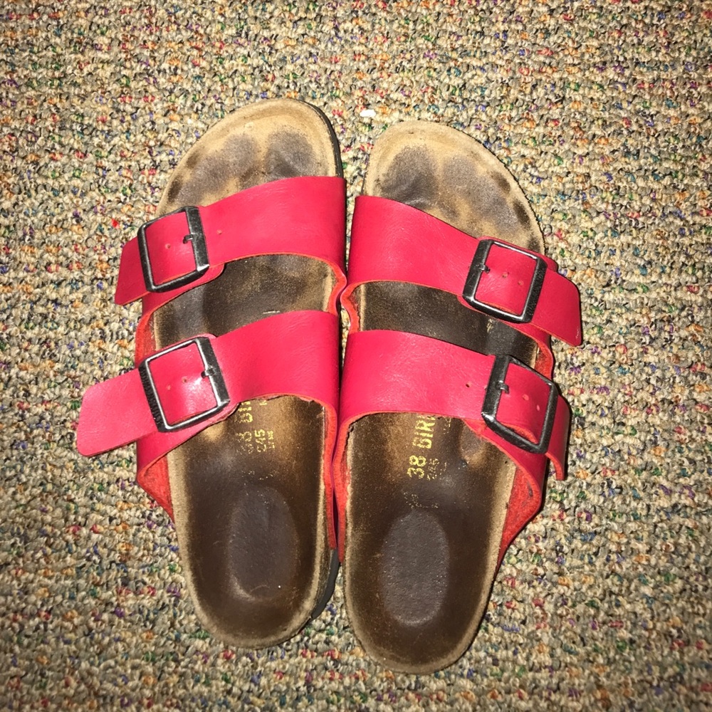 Red Birkenstock