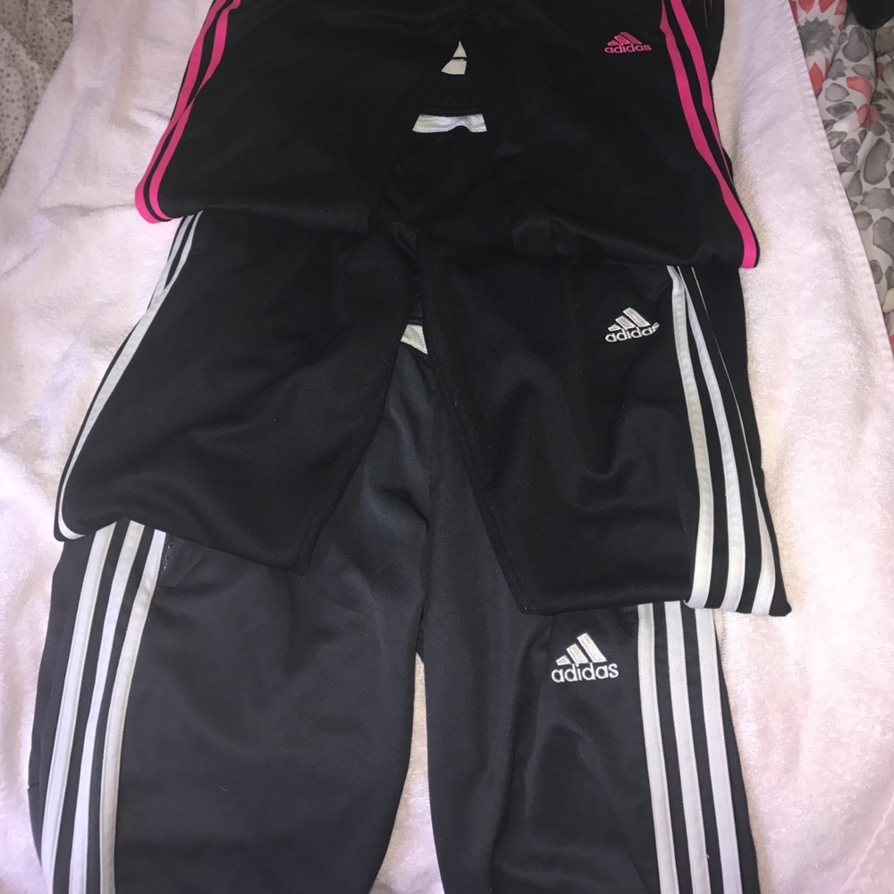 3 pairs of of ADIDAS joggers