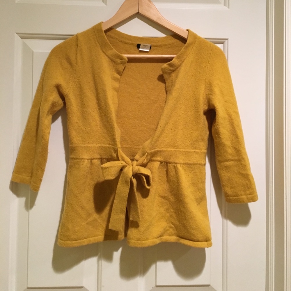 J. Crew Wool & Cashmere Cardigan