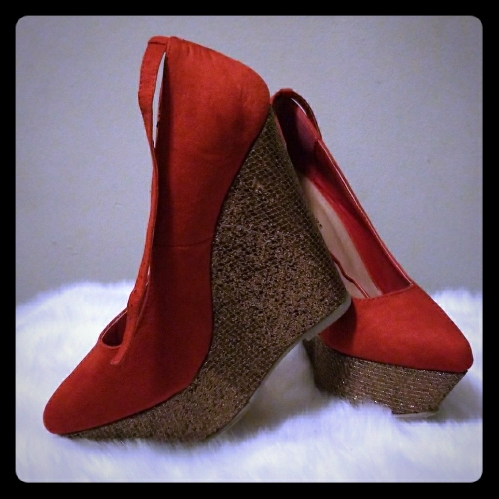 Rust and copper wedges