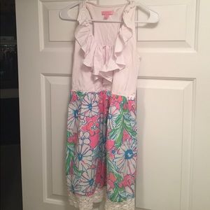 Lilly pulitzer ruffle dress