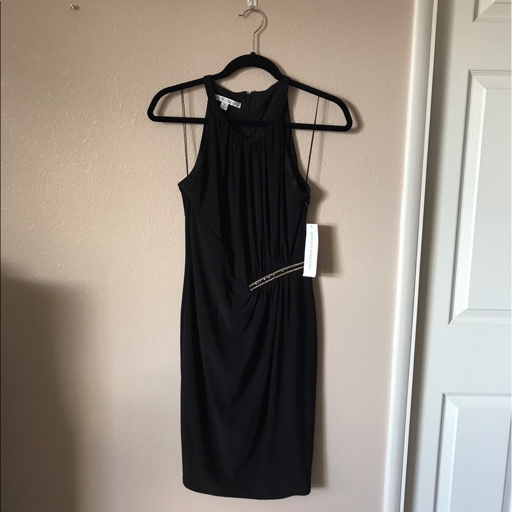Maggy London Halter Sheath Dress