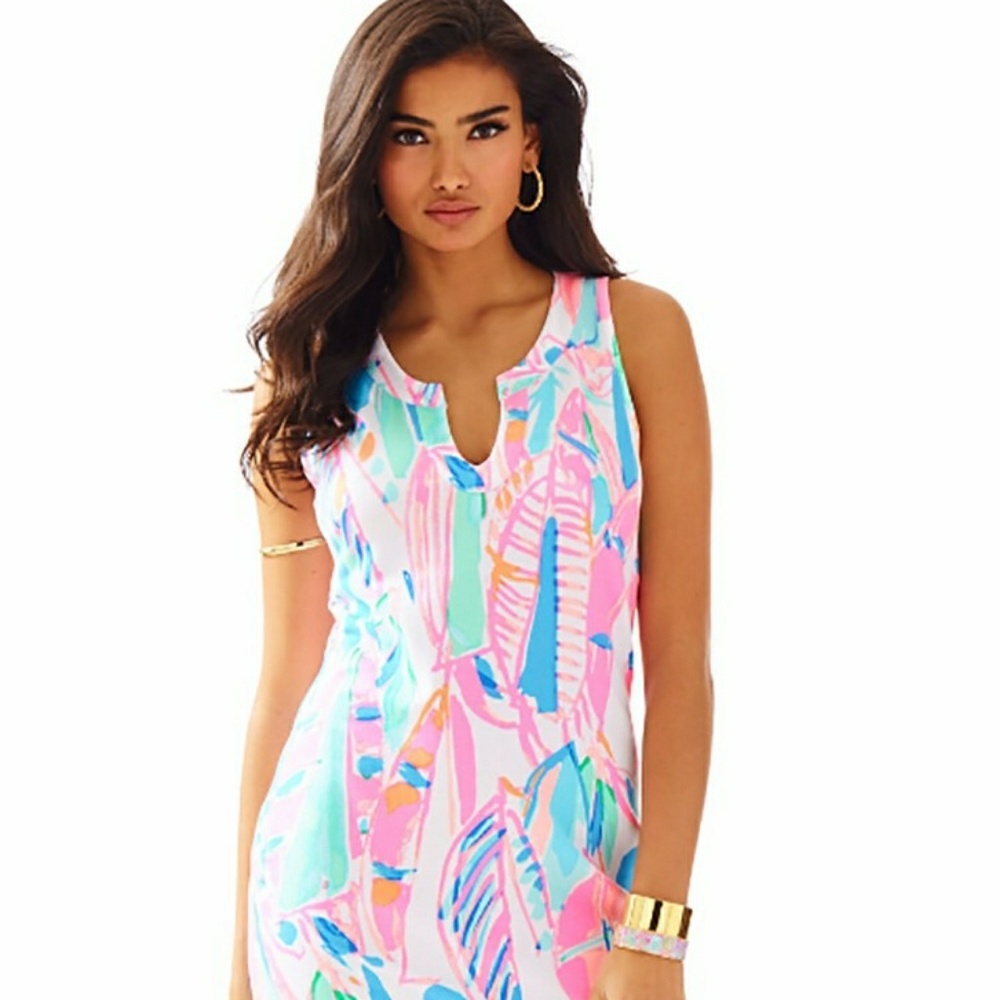 Lilly Pulitzer Estrada Dress Out to sea Pattern!