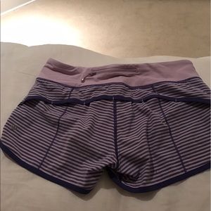 Lululemon purple shorts size 6