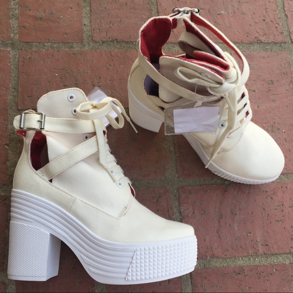 NEW + RARE Jeffrey Campbell AS-IF Platform Sneaker