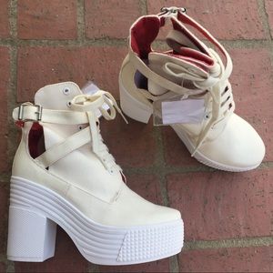 NEW + RARE Jeffrey Campbell AS-IF Platform Sneaker