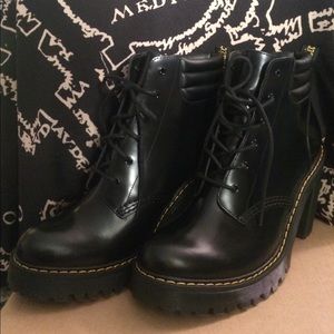"Persephone" black Dr. Martens