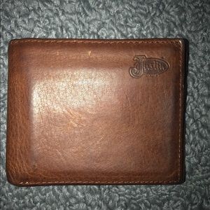 Leather Justin Wallet