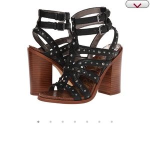 Keith, Black Lea Sandals