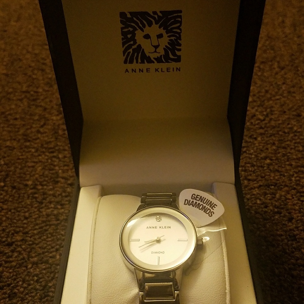 Anne Klein Diamond Watch