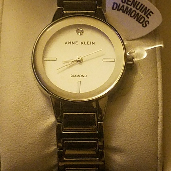 Anne Klein Diamond Watch