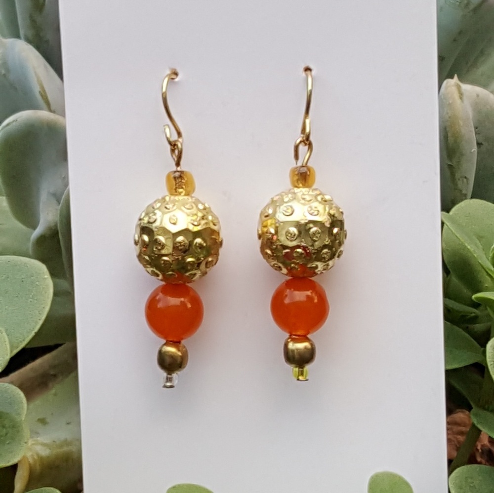 Splashy summer earings