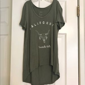 Olive green California T-Shirt