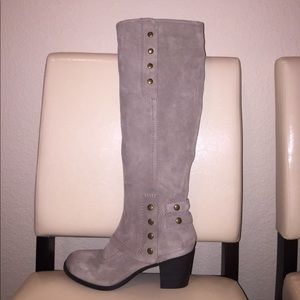 Knee High Suede Boots