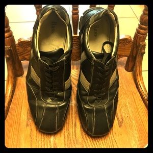 Bass black casual dress shoes