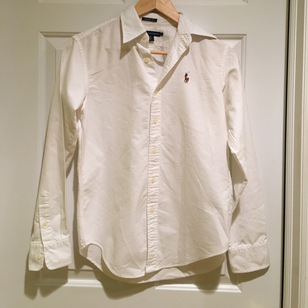Ralph Lauren Classic White Oxford