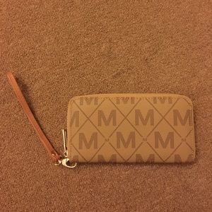 Taupe Wristlet