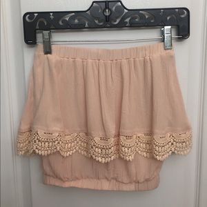 'Stella Laguna Beach' off the shoulder crop top