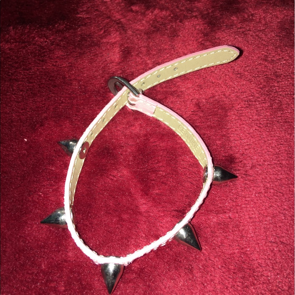 Pink Studded bracelet