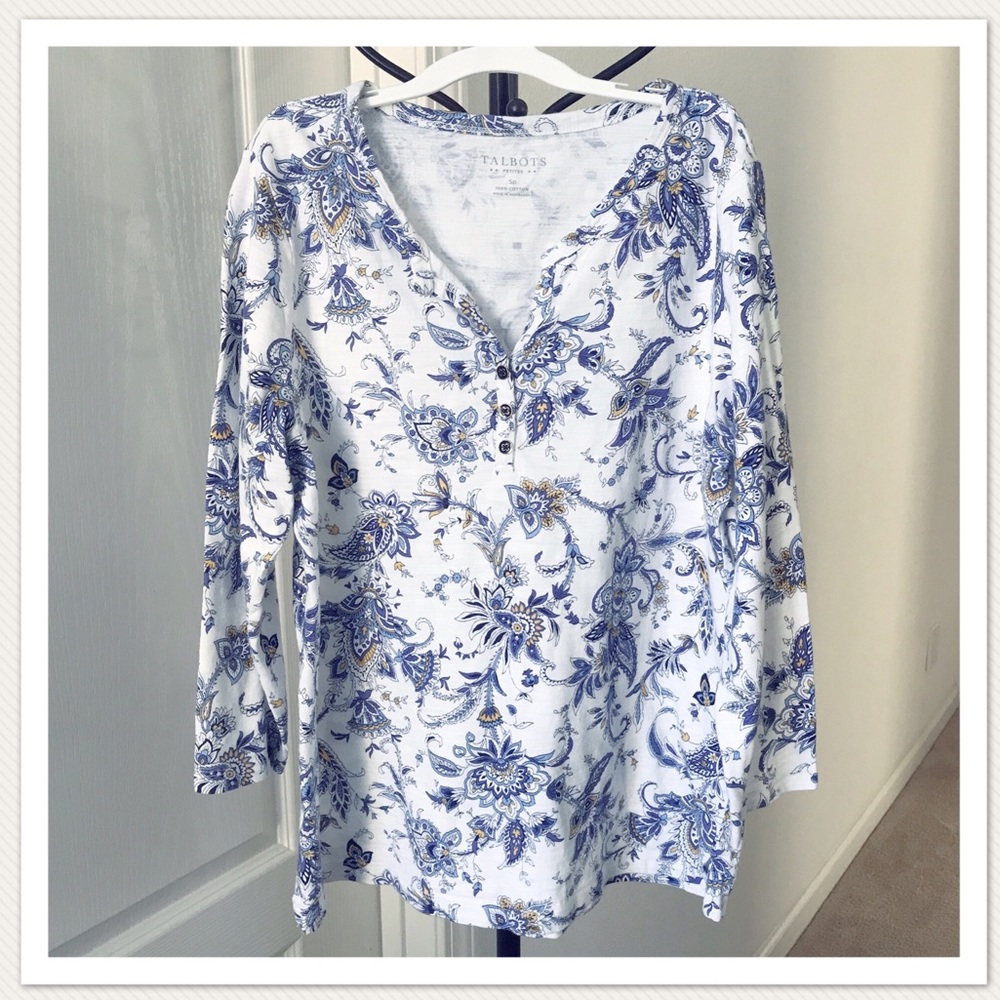 Talbot 3/4 printed Shirt