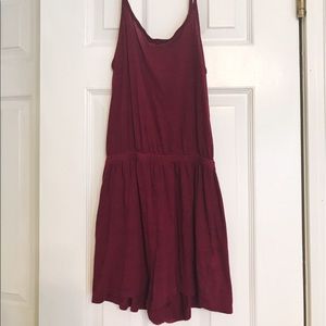H&M maroon romper