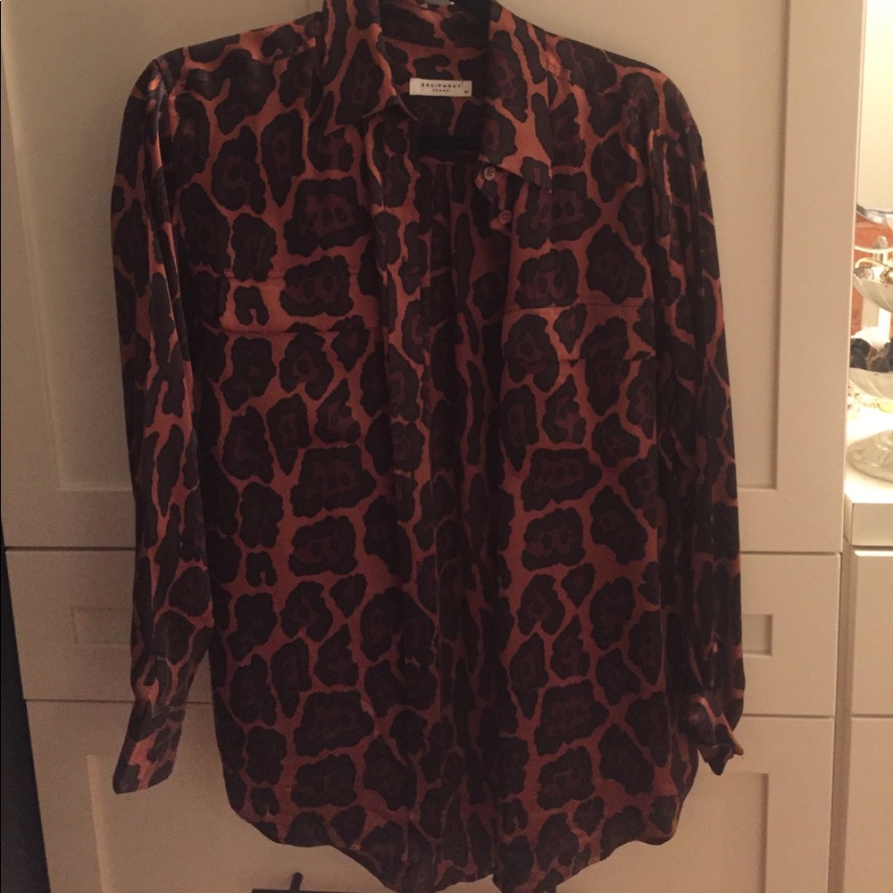 Equipment silk blouse XS