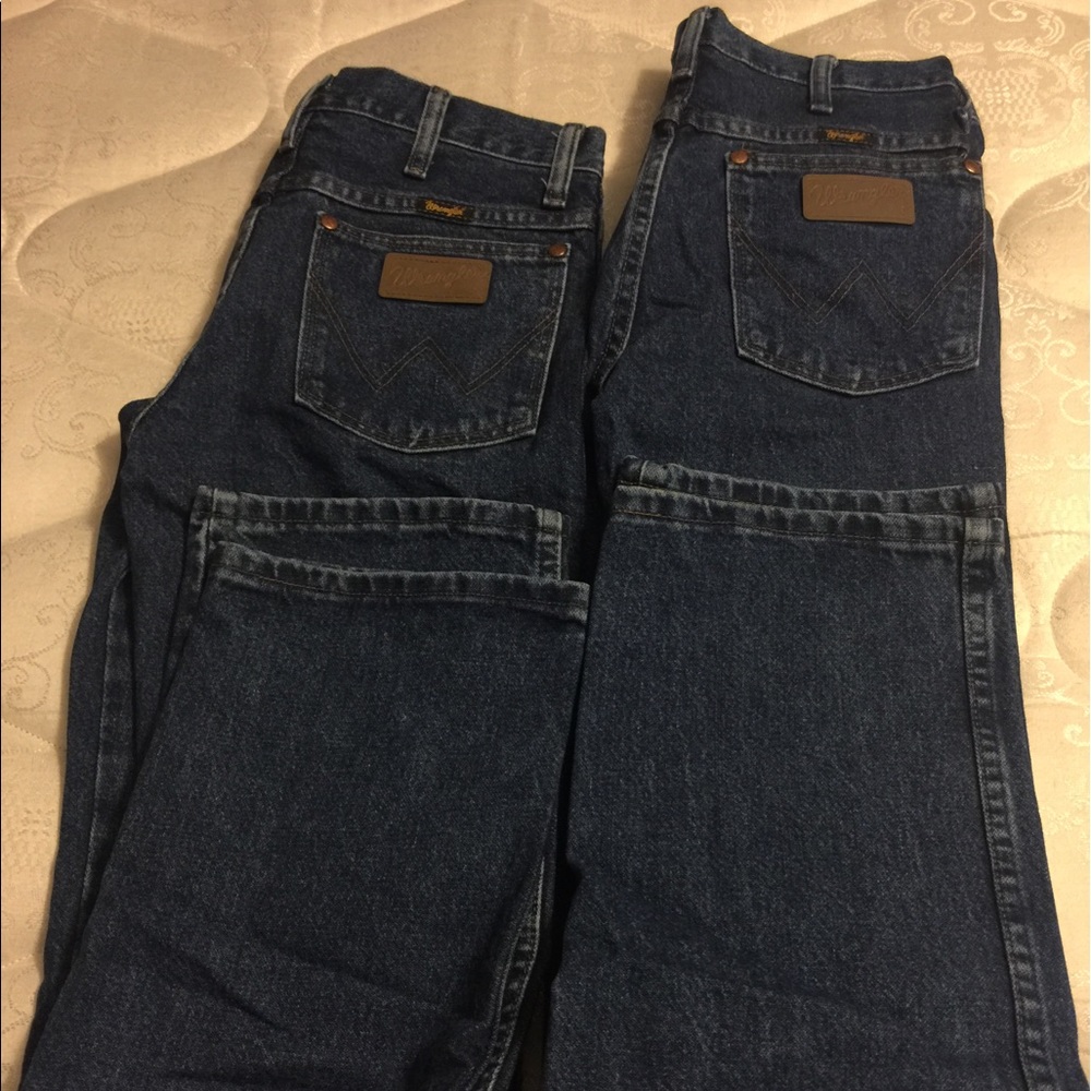 Wranglers jeans 27X32