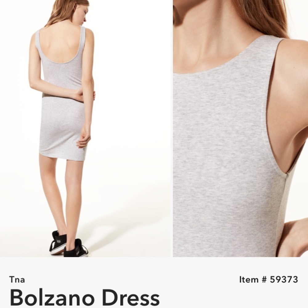Bolzano dark grey dress