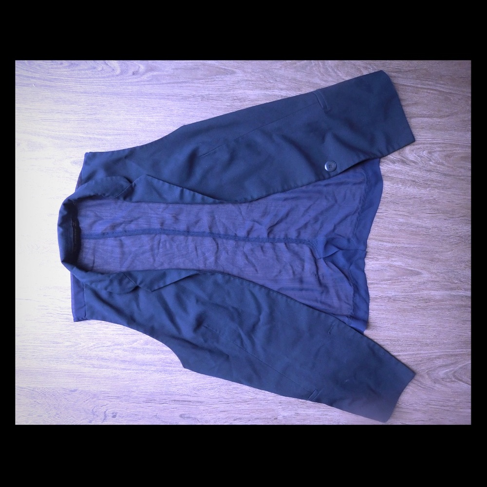 Zara sheer backed vest