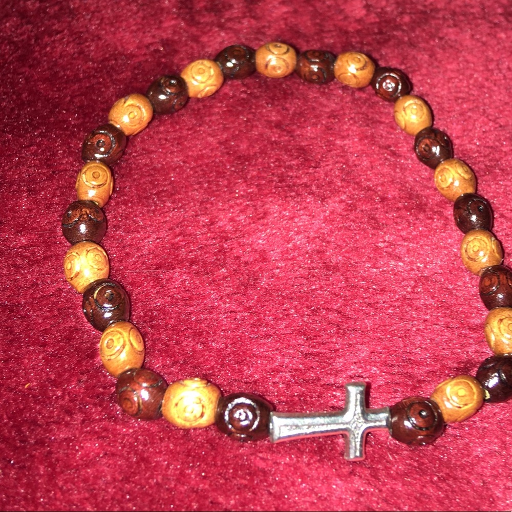 Spiritual Cross bracelet