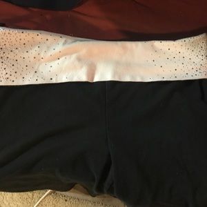 PINK Yoga pants. Size large.